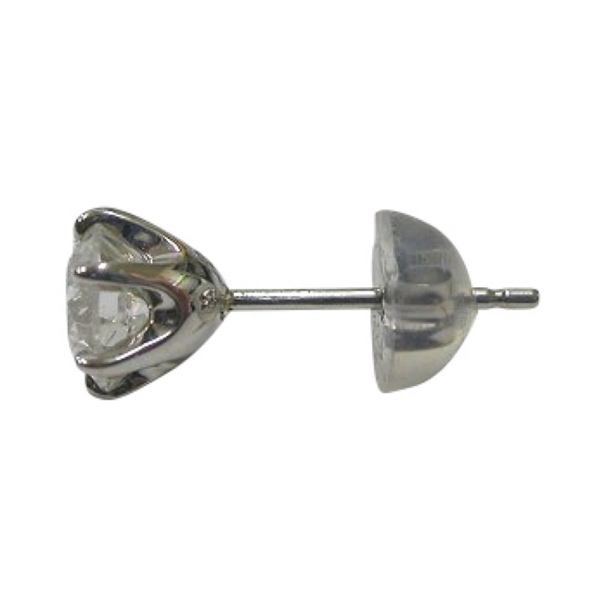 ダイヤモンド ピアス 片耳 0.211ct H VS1 3EX H&C | noonanwaste.com