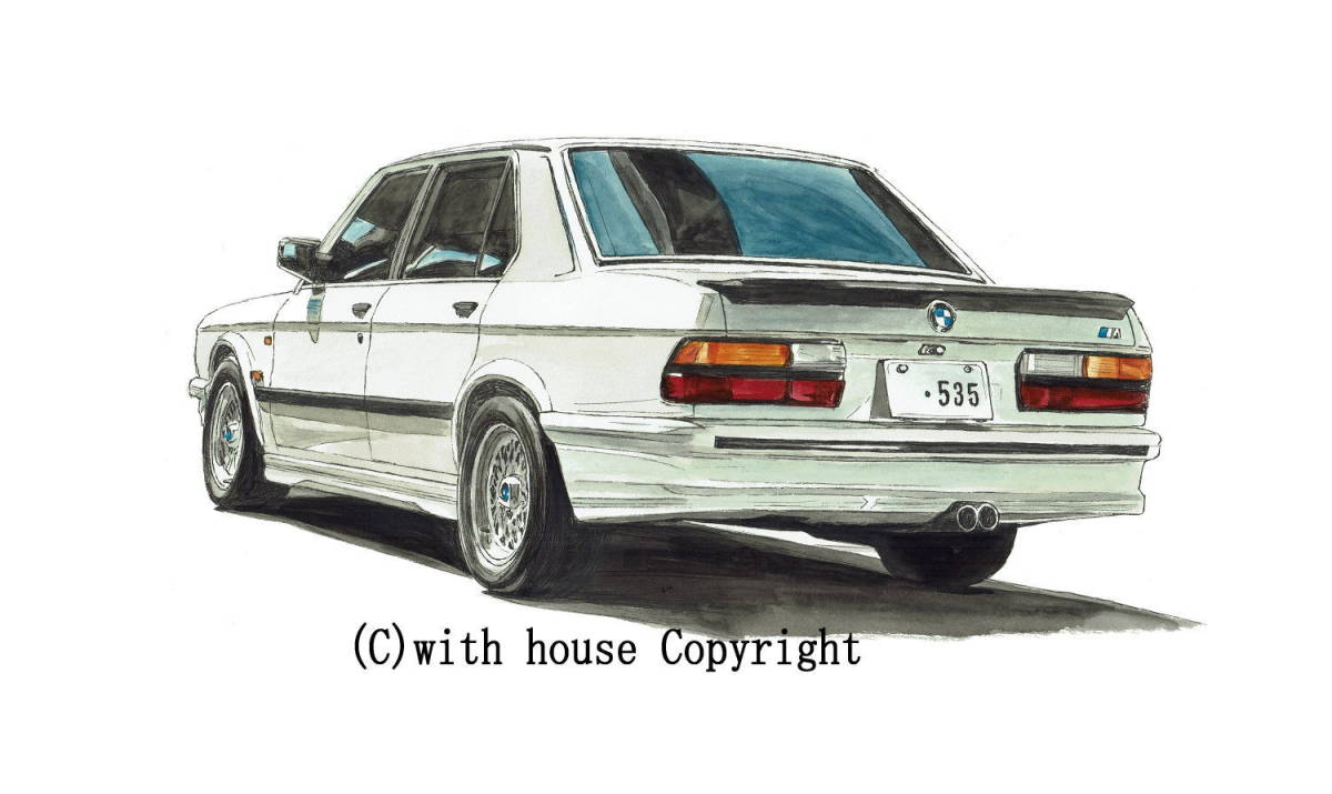 Paypayフリマ Gc 1313 Bmw M535i E28 Gc 1314 Bmw 323i E21 M535i E28限定版画300部 直筆サイン有 額装済 作家 平右ヱ門 希望ナンバーをお選び下さい