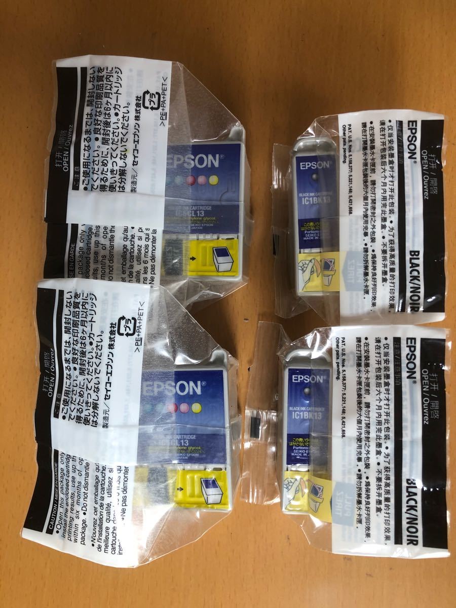 EPSON 純正インクカートリッジIC 5CL13×BK