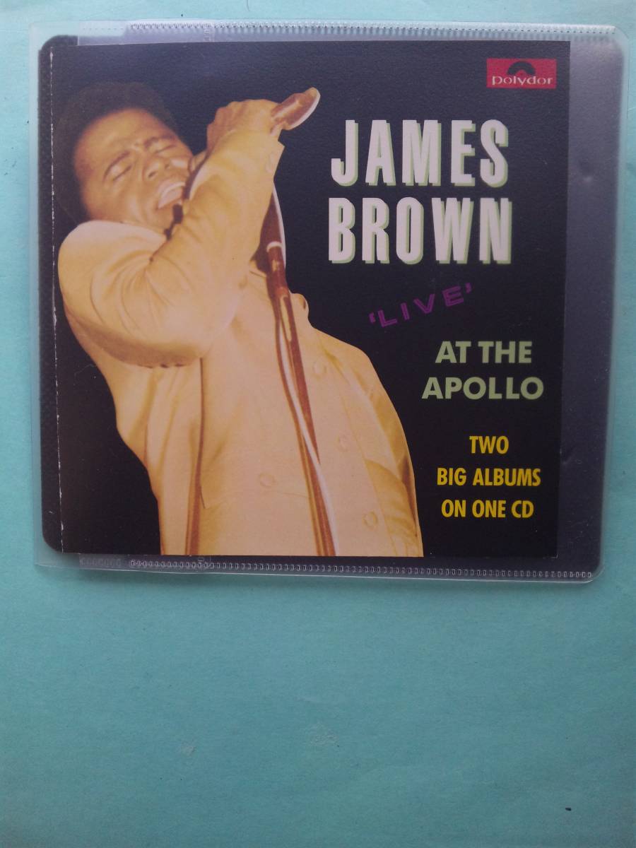 【送料112円】ソCD169 James Brown / Live At The Apollo /2in1(19曲)/ジェームス・ブラウン ライヴ・アット・ジ・アポロ/ソフトケース入り_画像1