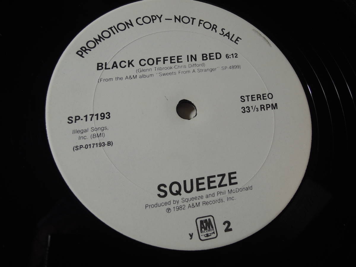 Squeeze・I’ve Returned etc..　US Promo 12” from “Sweets From A Stranger” 3 Songs EP_20090503