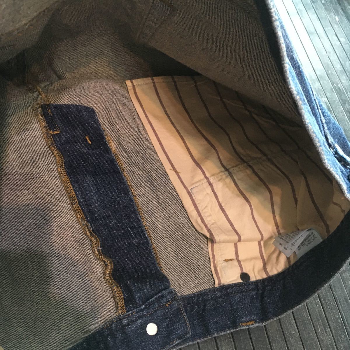 ●新品●送料込 価33000円 ポールスミス ストレッチジーンズ ブルー サイズ42 ウエスト101㎝　コットン×ポリウレタン Paul Smith jeans_画像7