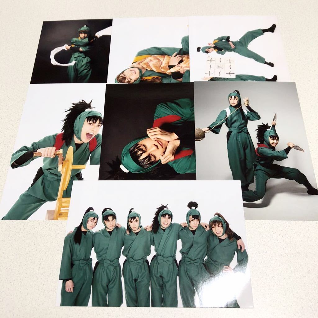 忍たま乱太郎 ミュージカル ブロマイド 善法寺伊作 七松小平太 六年生 忍たま乱太郎 ミュージカル ブロマイド 善法寺伊作 七松小平太 六年生