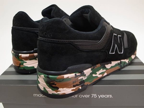 【送料無料 即決】NEW BALANCE USA製 M997CMO 28.5cm US10.5新品 迷彩 カモ柄カモフラージュ限定BLACK x CAMO黒xカモMADE IN USAアメリカ製