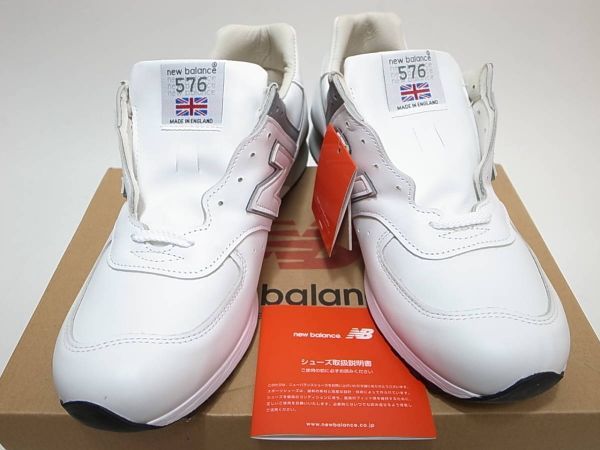 NEW BALANCE UK製 LM576UKW 28cm US10新品オールレザー廃番 NEW BALANCE UK製 LM576UKW 28cm US10新品オールレザー廃番