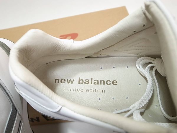 【送料無料 即決】NEW BALANCE UK製 LM576UKW 28cm US10新品オールレザー廃番デッドストックLIMITED EDITION白ホワイト限定MADE IN ENGLAND