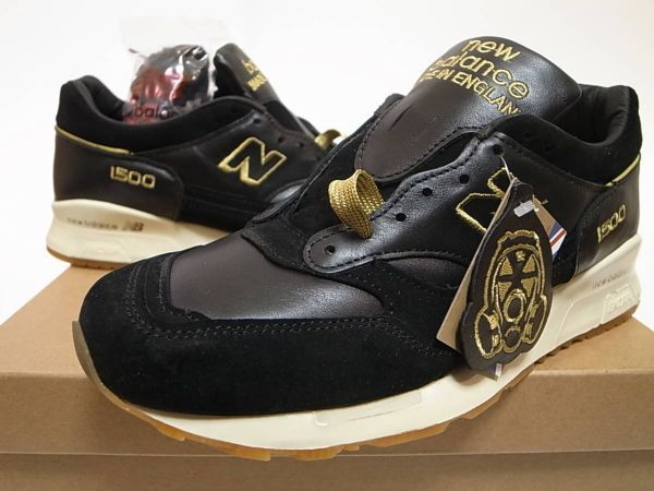 送料無料 即決】FOOTPATROL x NEW BALANCE UK製 M1500FPK 26.5cm US8.5