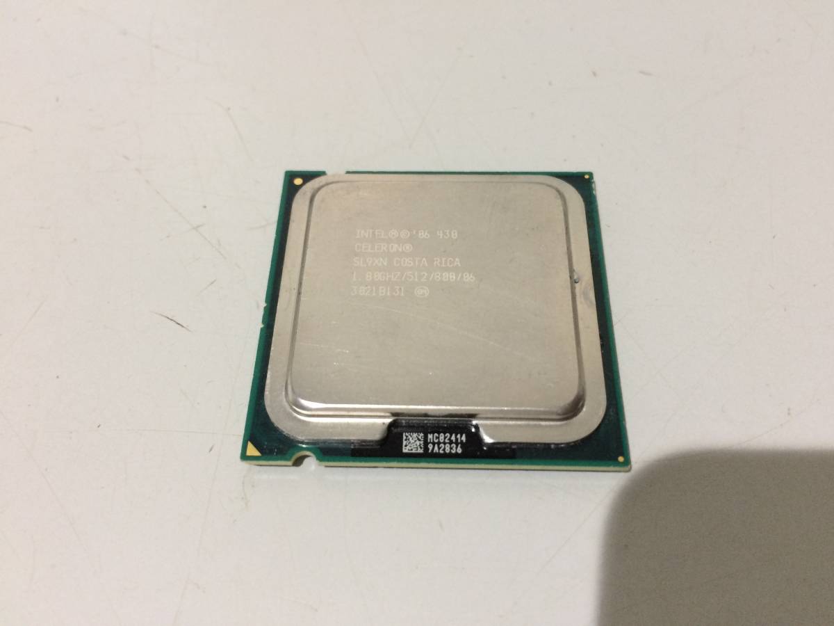  secondhand goods intel Celeron 430 1.8GHz L2:512KB FSB:800MHz present condition goods ②