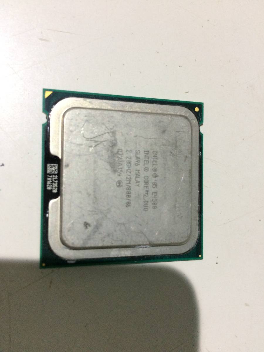 中古品 intel Core 2 Duo E4500 2.2GHz L2:2MB FSB:800MHz 現(xiàn)狀品②