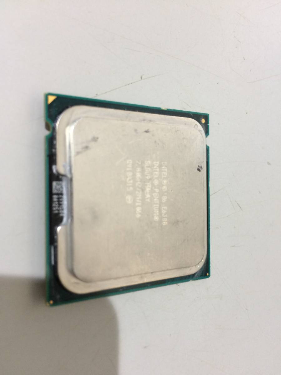  secondhand goods intel Pentium E6300 2.8GHz L2:2MB FSB:1066MHz present condition goods 