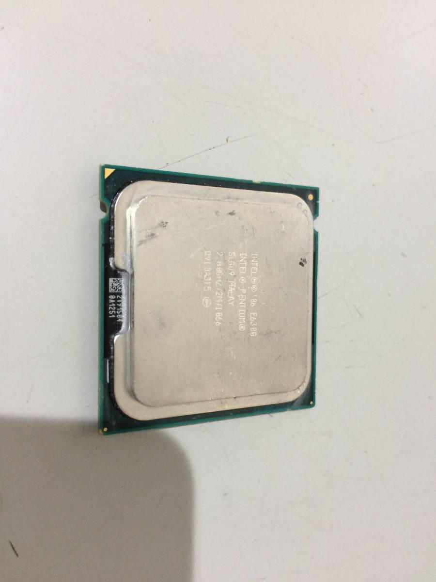  secondhand goods intel Pentium E6300 2.8GHz L2:2MB FSB:1066MHz present condition goods 