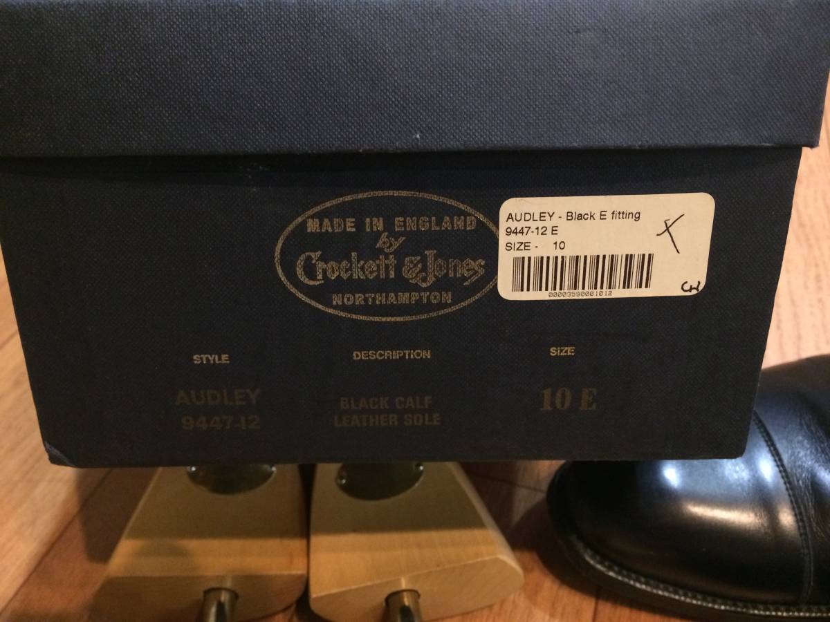 美品◇Crockett & Jones◇クロケットジョーンズ#AUDLEY#オードリー