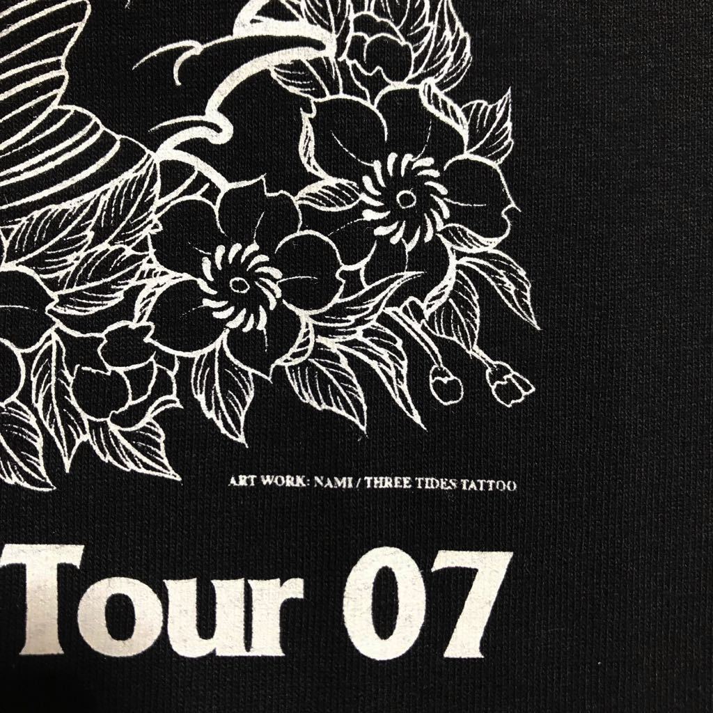 KEN YOKOYAMA/横山健/PIZZA OF DEATH/ピザオブデス/Not Fooling Anyone Tour 07  Tシャツ/バンドT/anvil製/YOUTH Lサイズ