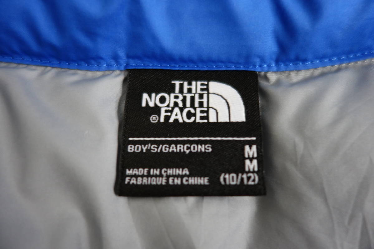 32W ノースフェイスTHE NORTH FACE フルジップ ダウンジャケット 550フィル【BOYS　M】_画像3