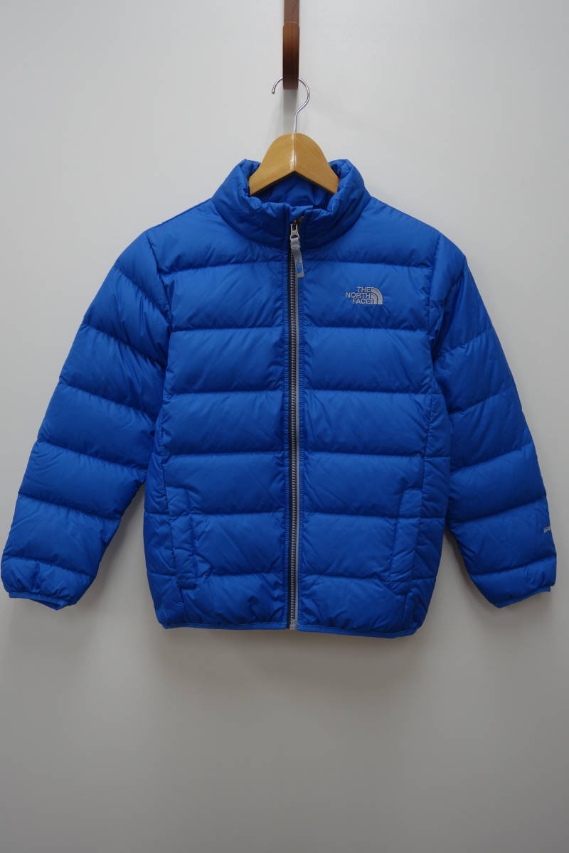 32W ノースフェイスTHE NORTH FACE フルジップ ダウンジャケット 550フィル【BOYS　M】_画像1