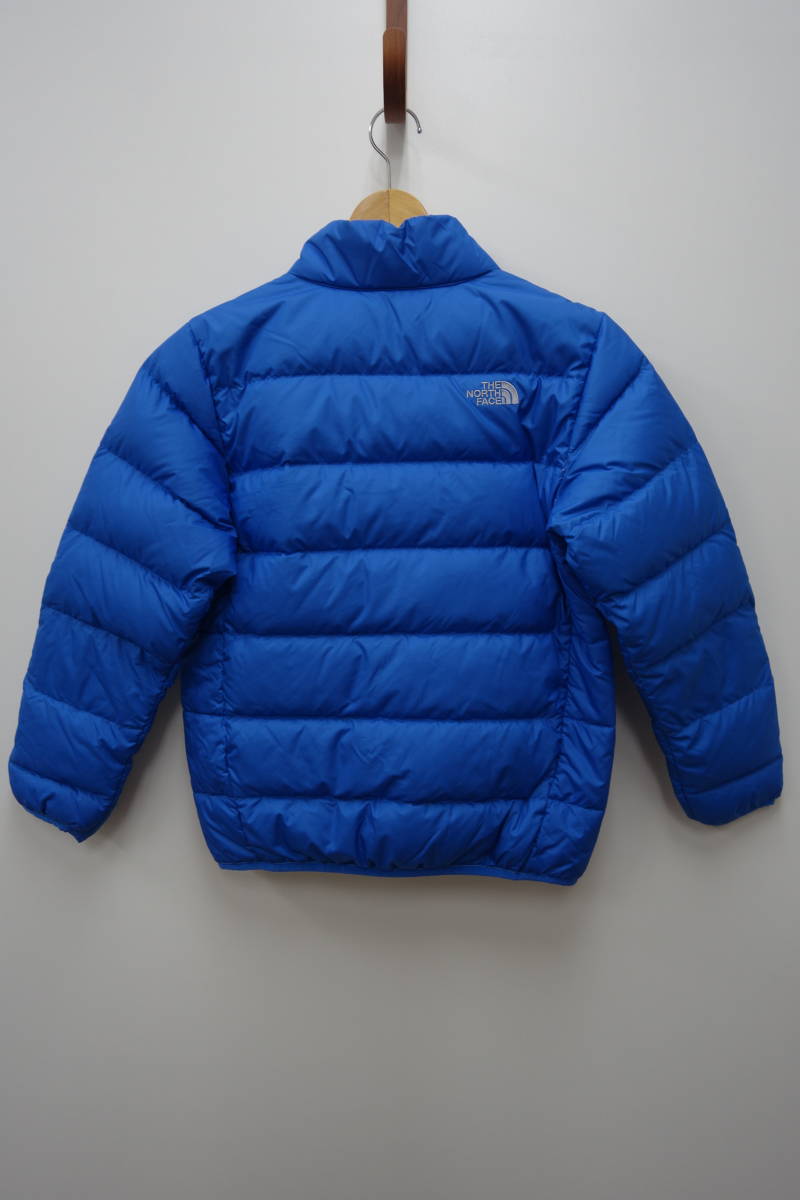 32W ノースフェイスTHE NORTH FACE フルジップ ダウンジャケット 550フィル【BOYS　M】_画像2