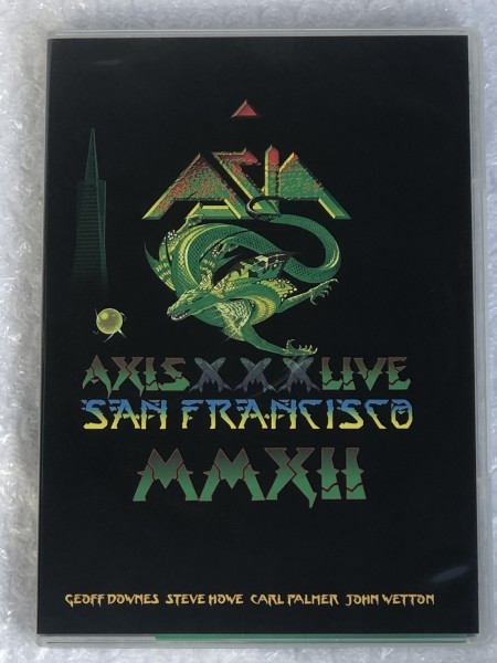 【 初回生産限定 】 Blu-ray + 3 CD / エイジア ASIA / ライヴ イン サンフランシスコ 2012 オリジナル 30周年＆最後のツアー / GQXS-90026