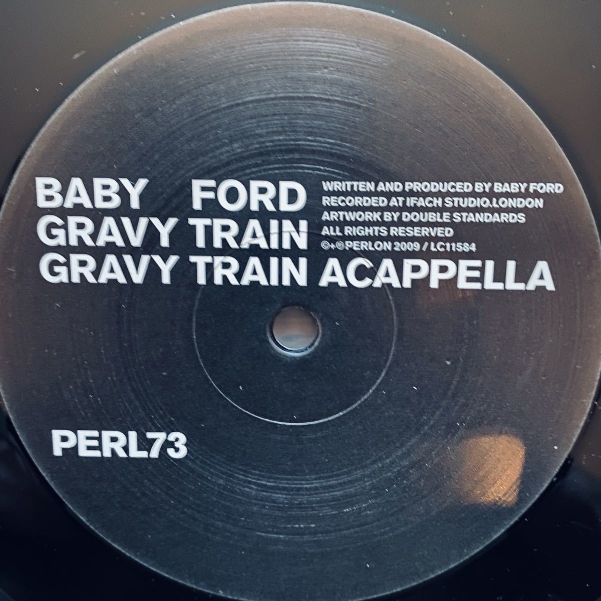 12'' Perlon / Baby Ford - Gravy Train / PERL73 / '09 ミニマル テクノの画像3