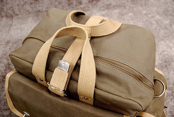 11 super-beauty goods * Ichizawa Hanpu made 3WAY shoulder bag scorching tea ( olive ) color * camera bag rucksack handbag possibility 