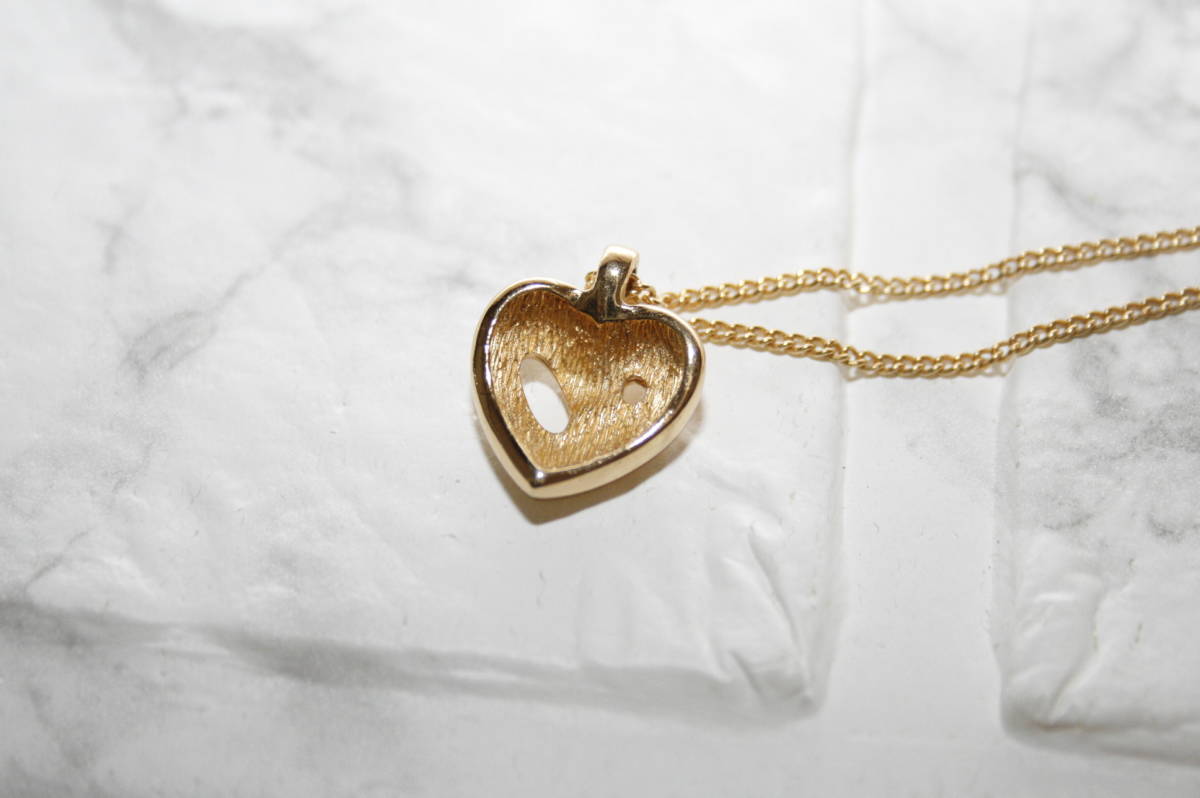 Paypayフリマ 美品 Christian Dior ディオール ネックレス オープンハート ゴールドメッキ Paypayフリマ 美品 Christian Dior ディオール ネックレス オープンハート ゴールドメッキ
