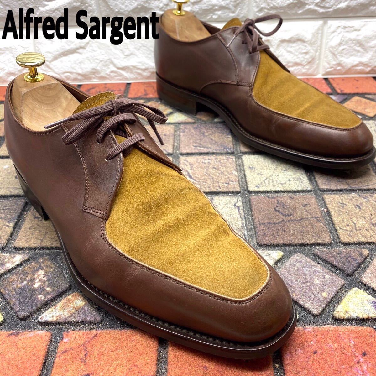 Alfred Sargent アルフレッドサージェント 革靴 コンビ シューズ 靴 8 