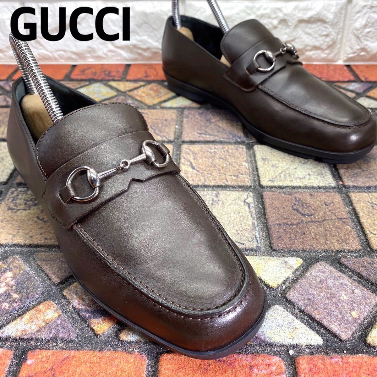 限​定​販​売​】 GUCCI グッチ ビットローファー 革靴 スリッポン 靴