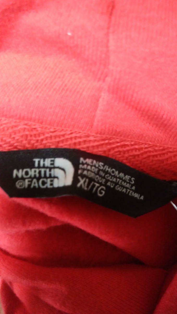 THE NORTH FACE SWEAT PARKER HOODIE XL 赤