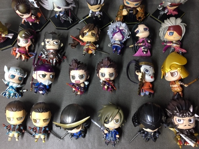  used Sengoku Bassara Sengoku BASARA one coin figure 24 body set 