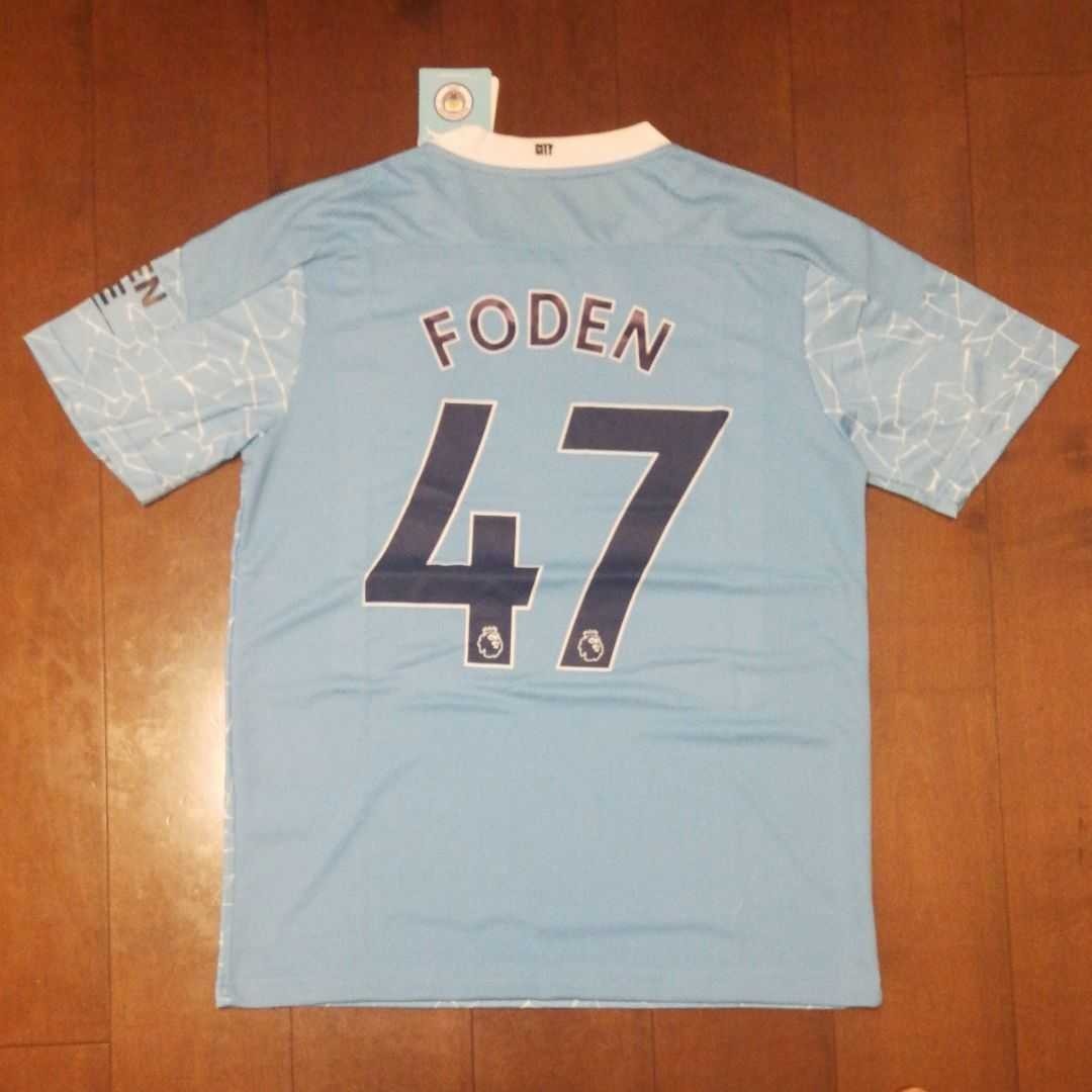 47番 フォーデン# マンチェスター・シティFC 20/21 ユニフォーム