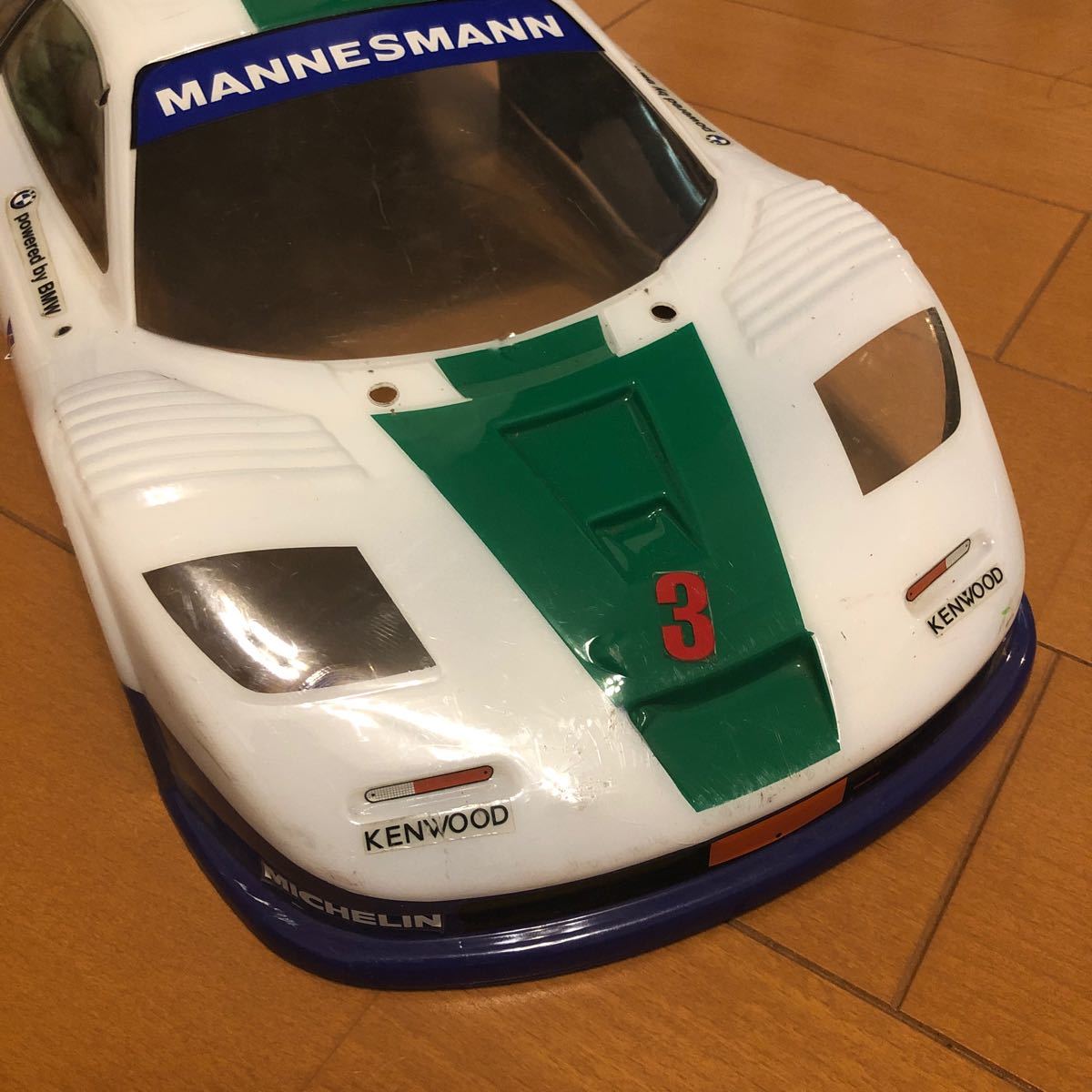 京商　ラジコンボディ　マクラーレン　F1 GTR