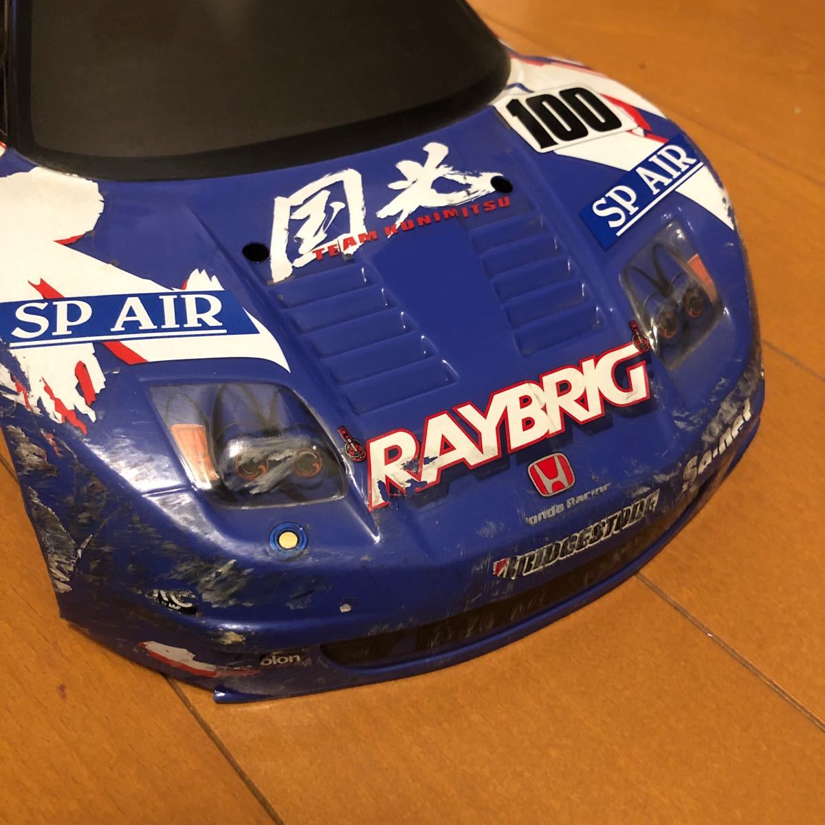 タミヤ　ラジコン ボディ　ホンダ　レイブリッグ　NSX 