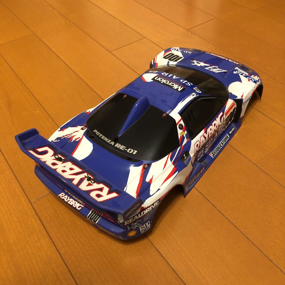 タミヤ　ラジコン ボディ　ホンダ　レイブリッグ　NSX 