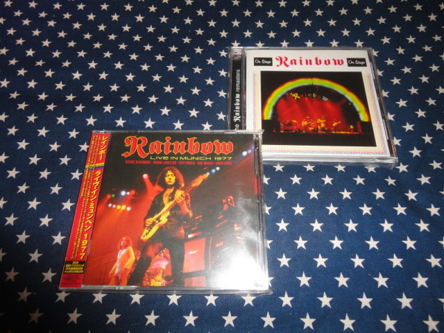 RAINBOW Live record + Live DVD 3 pieces set li master / first record / records out of production 