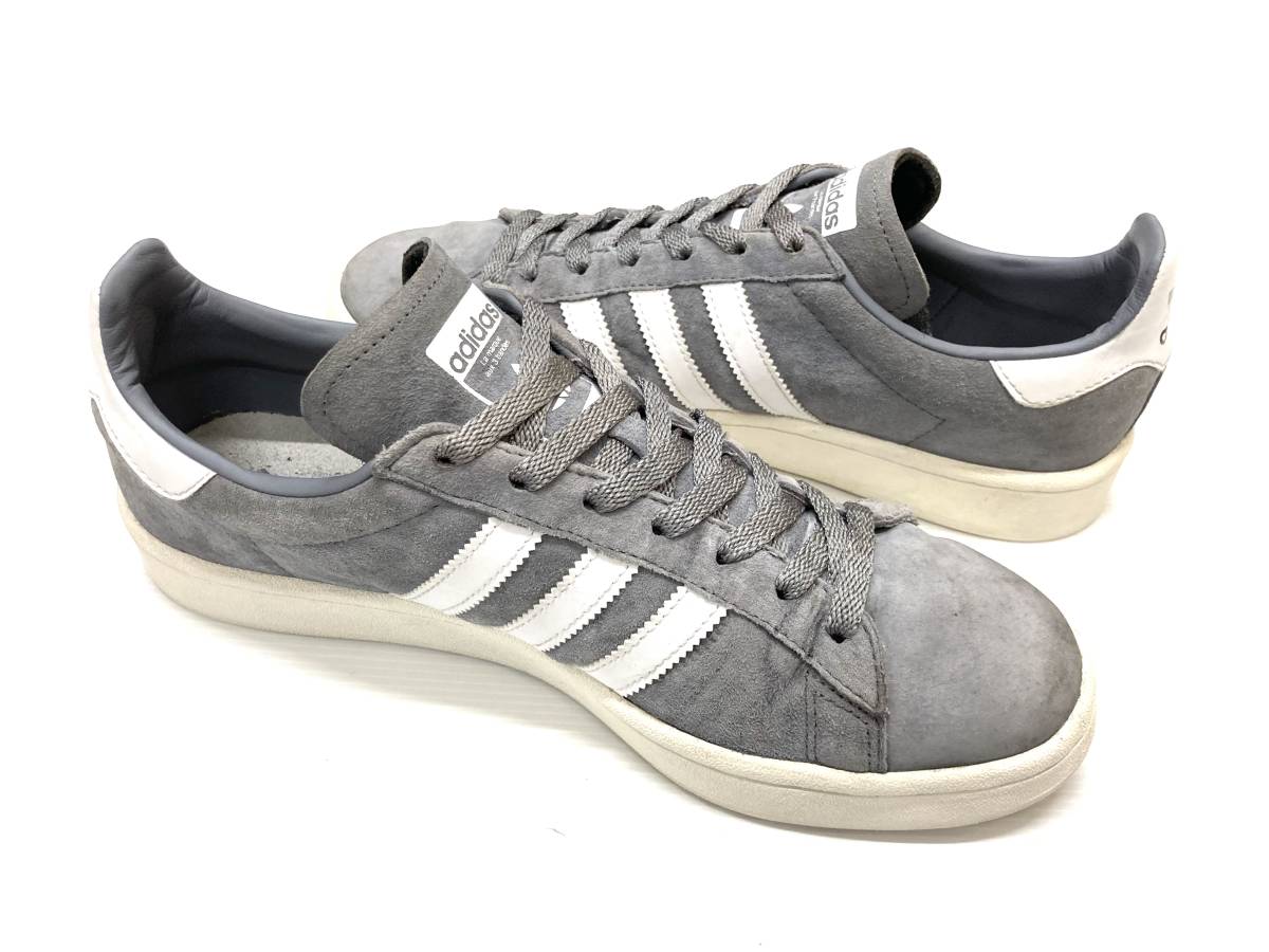 16年製 adidas CAMPUS キャンパス 27.5cm グレー 灰_画像6