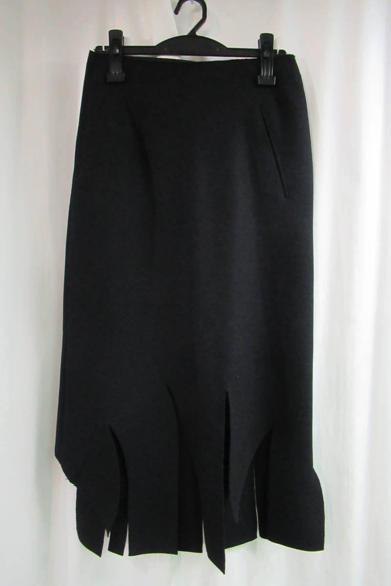 92aw yohji yamamoto femme vintage カッティングデザインタイトスカート FS-S39-114_画像1