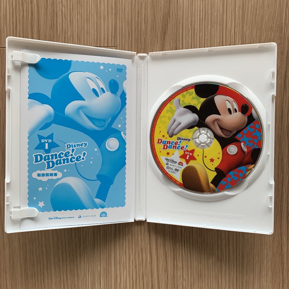 ディズニー英語システム Disney Dance Dance DVD2枚 CD1