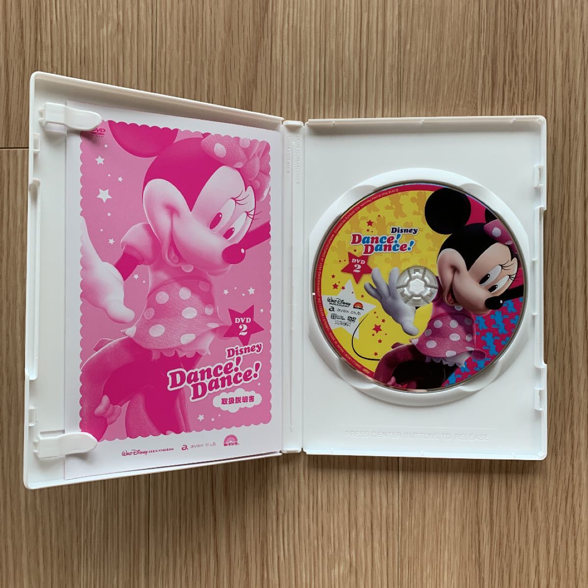 ディズニー英語システム Disney Dance Dance DVD2枚 CD1