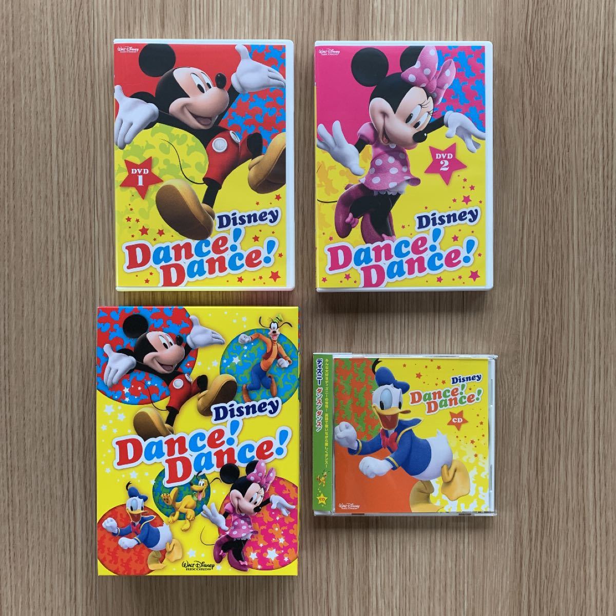 ディズニー英語システム Disney Dance Dance DVD2枚 CD1