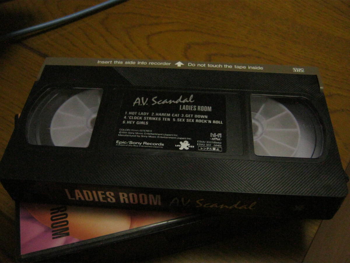 LADIES ROOM レディースルーム / A.V.Scandal VHS EXTASY RECORDS GEORGE 百太郎_画像4