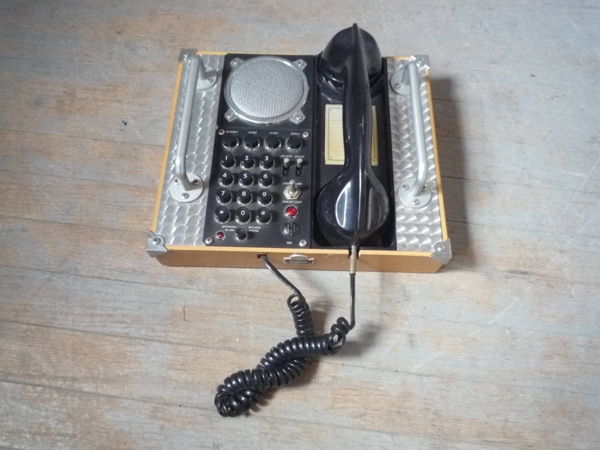 Qk107 1970年代 アメリカ製 ヴィンテージ hands free telephone s.o.s.l. collection スペースエイジ US アンティーク ミッドセンチュリー