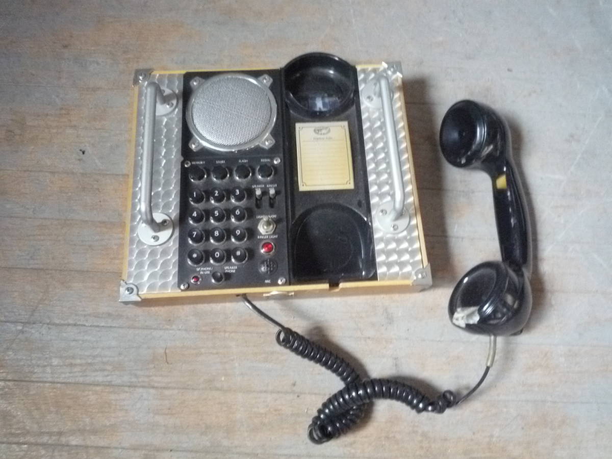 Qk107 1970 period America made Vintage hands free telephone s.o.s.l. collection Space Age US antique Mid-century 