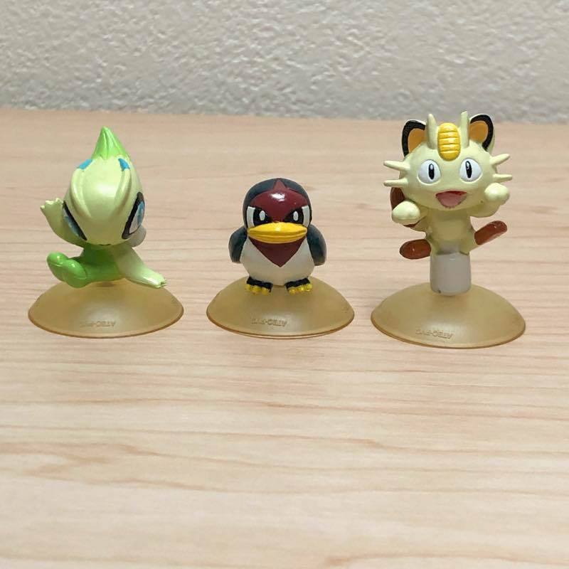 ヤフオク ポケモン 吸盤フィギュア セレビィ スバメ ニャ ヤフオク ポケモン 吸盤フィギュア セレビィ スバメ ニャ