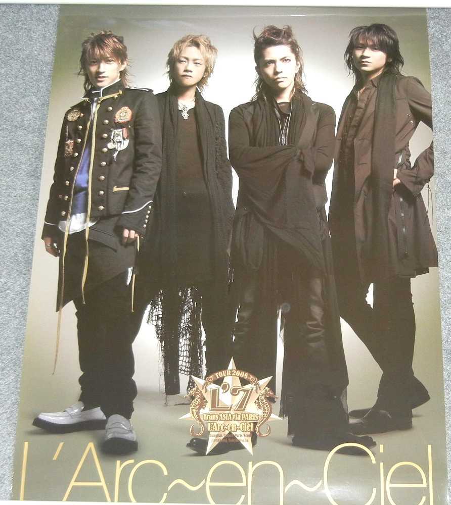 ヤフオク! - ポスター L'Arc～en～Ciel ／ TOUR 2008 L'7 ～