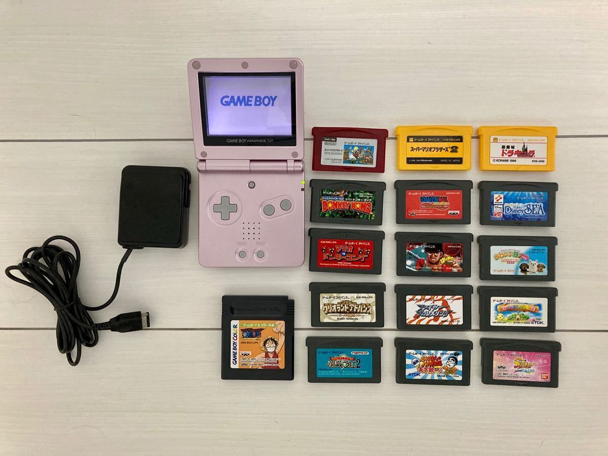 シルバー金具 【美品】ゲームボーイアドバンスSP FAMICOMCOLOR \u0026