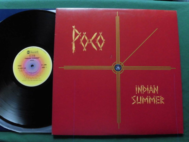 ポコ/インディアン・サマー　70'sアメリカン・カントリー・ロック　1977年希少国内初回見本盤_画像1