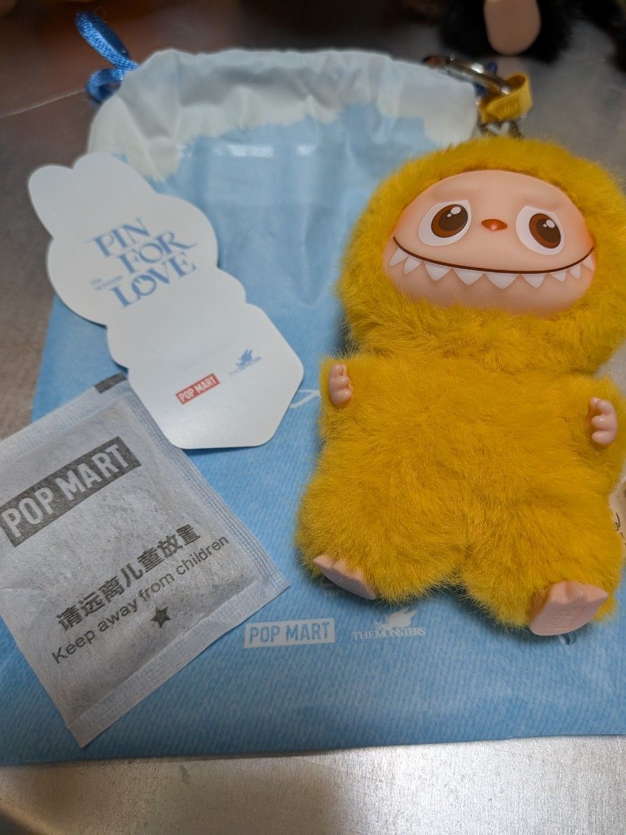 ラブブ 【 Y 】ワイワイ セット ぬいぐるみ キーホルダー LABUBU