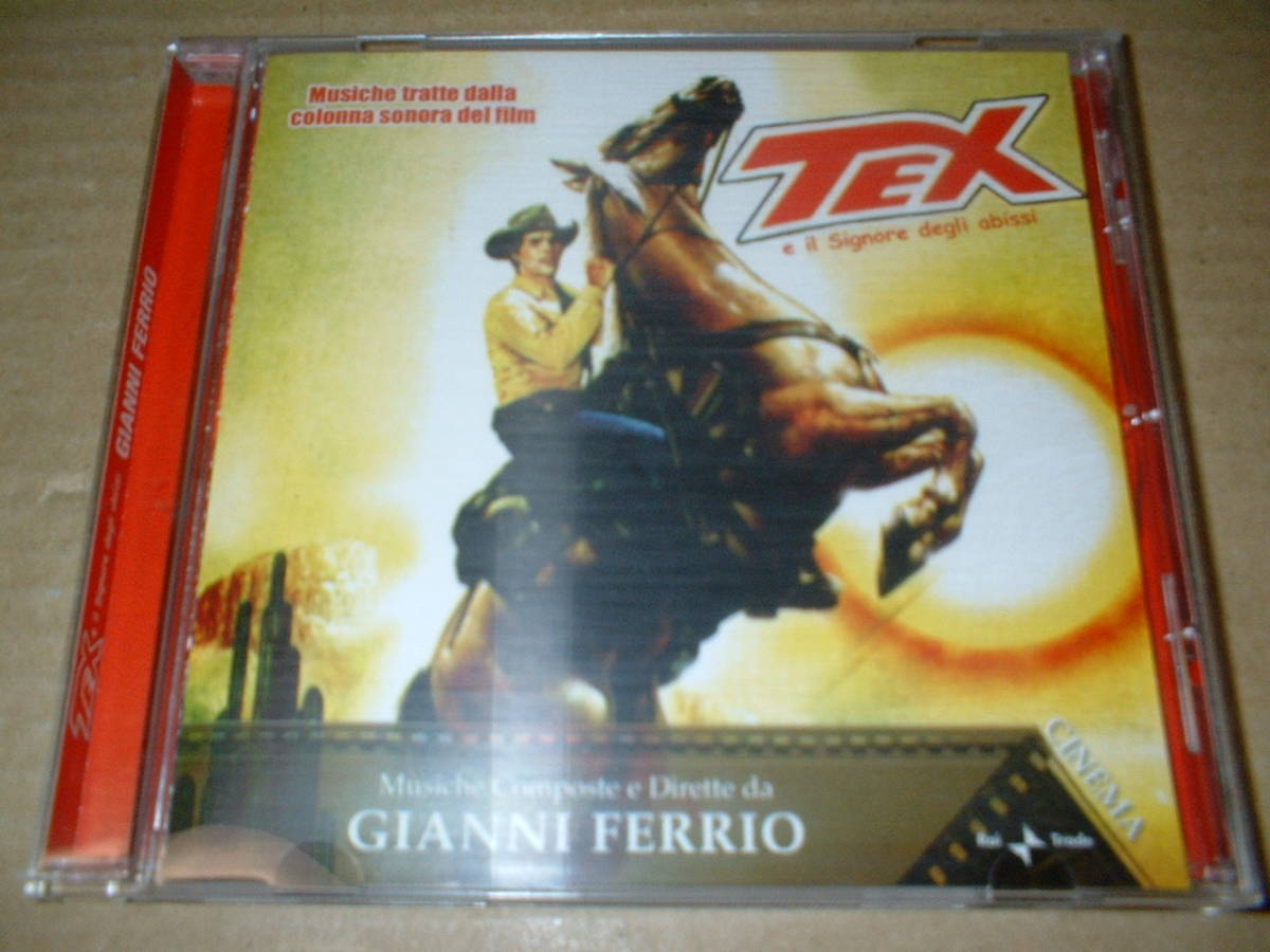 [ import CD] Gianni *fe rio ( Gianni * Ferio ): music |... gun Fighter (Tex e il Signore degli abissi) soundtrack including carriage 