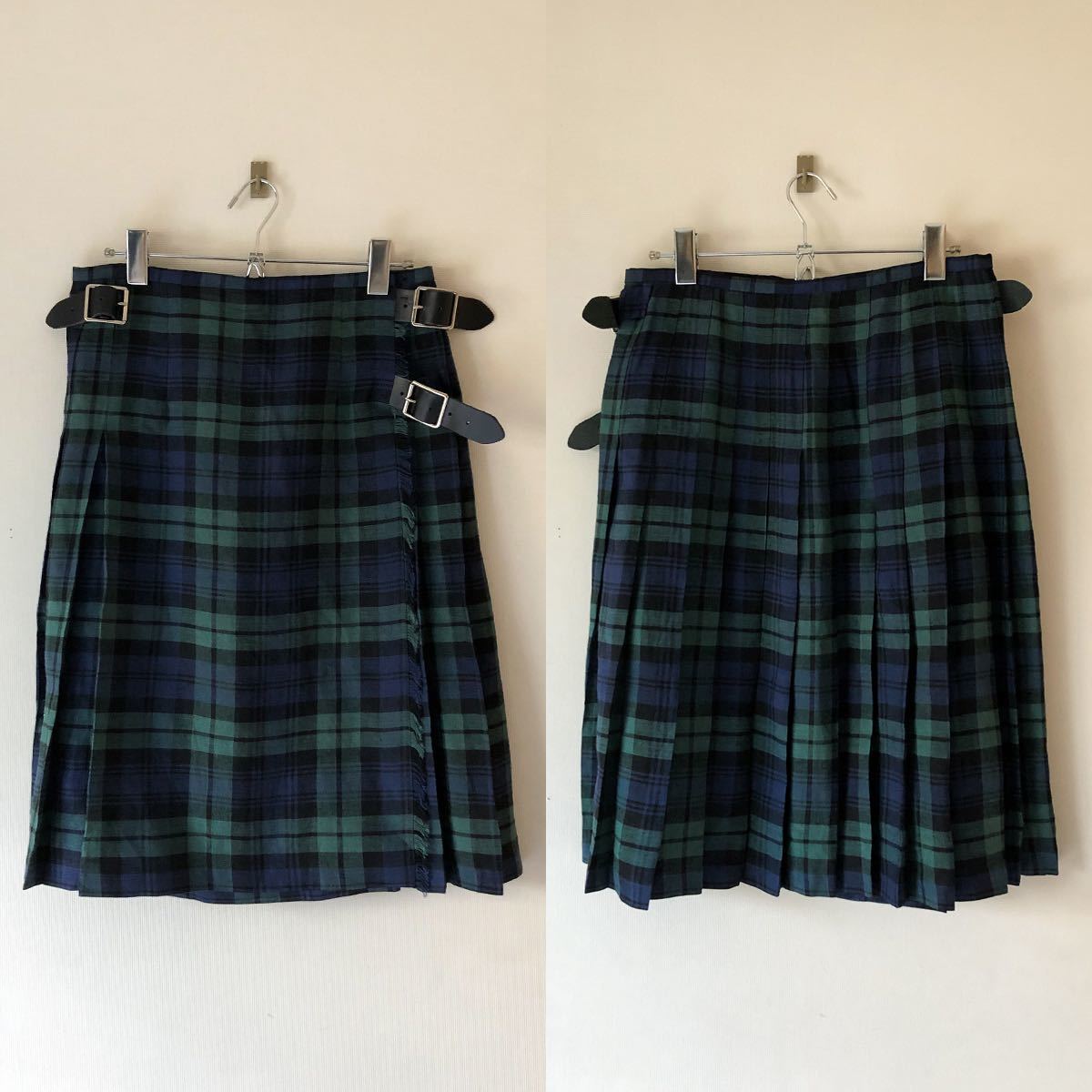O'NEIL OF DUBLIN オニールオブダブリン リネンラップスカート