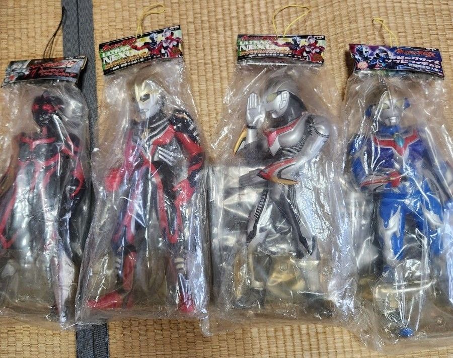 ウルトラマンネクスト ビッグサイズソフビフィギュア4種 未開封 ウルトラマンネクスト ビッグサイズソフビフィギュア4種 未開封
