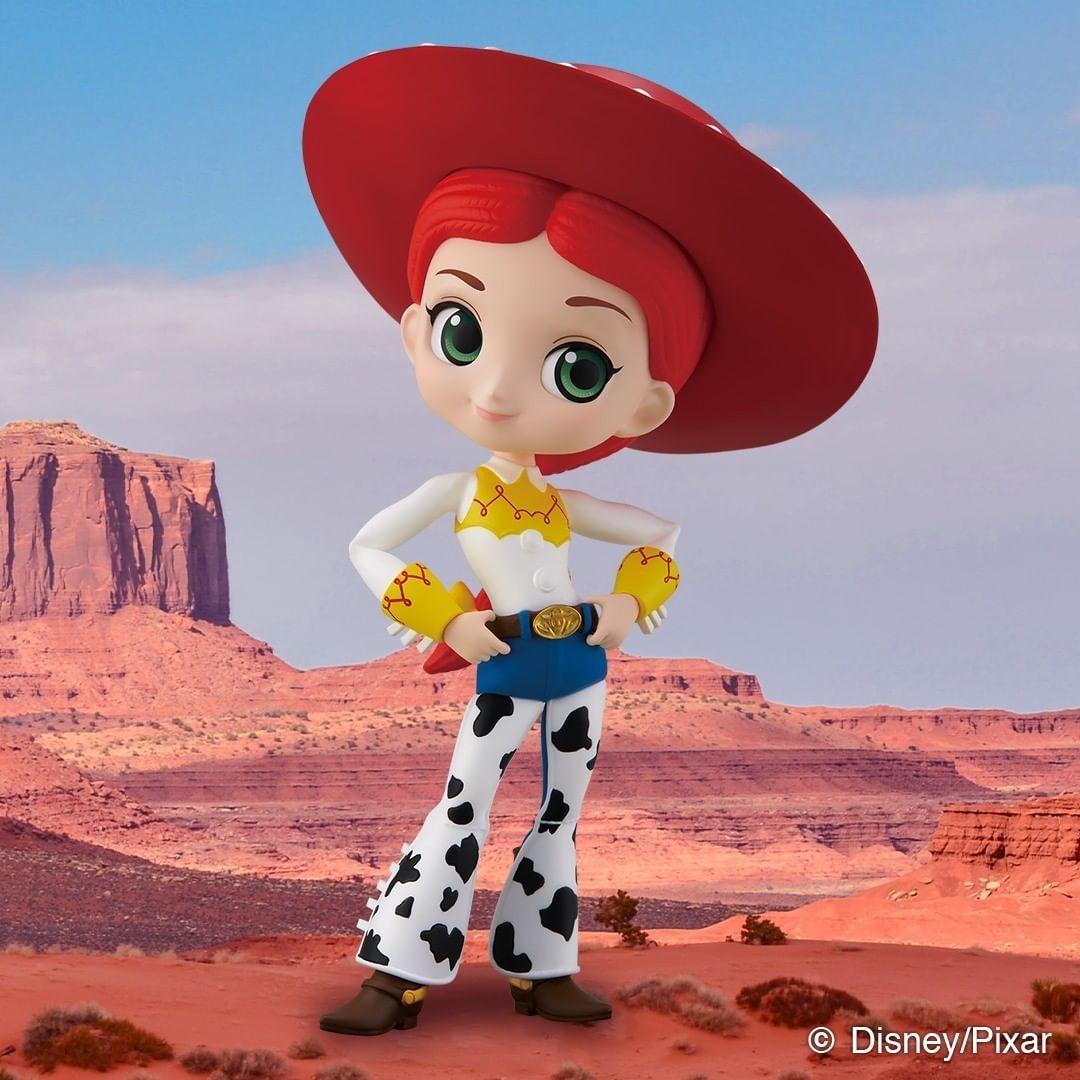 Q posket TOY STORY －Jessie－　Disney　ディズニー　キューポスケット　トイストーリー　ジェシー　レアカラー　フィギュア　非売品_画像1